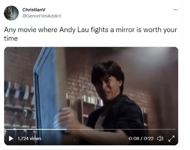 Any movie where Andy Lau fights a mirror is worth your time