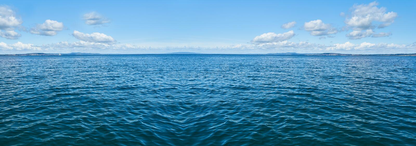 blue ocean panorama