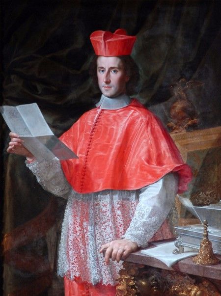 Pietro Ottoboni, the last holder of the post of Cardinal Nephew (1689), painted by Francesco Trevisani